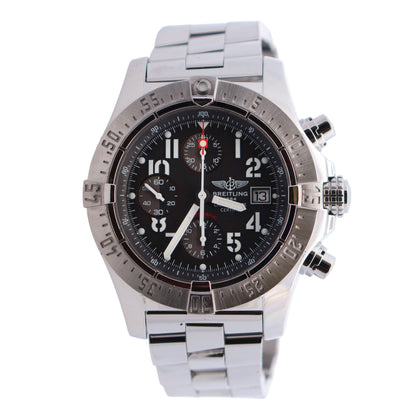 Breitling Avenger 44.5mm Grey Dial Watch Ref# A13380 - Happy Jewelers Fine Jewelry Lifetime Warranty