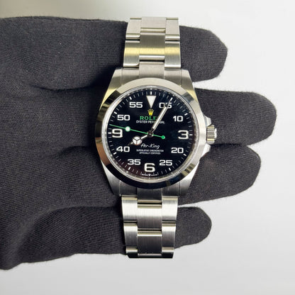Rolex Air-King 40mm Black Dial Watch Ref# 126900 - Happy Jewelers Fine Jewelry Lifetime Warranty
