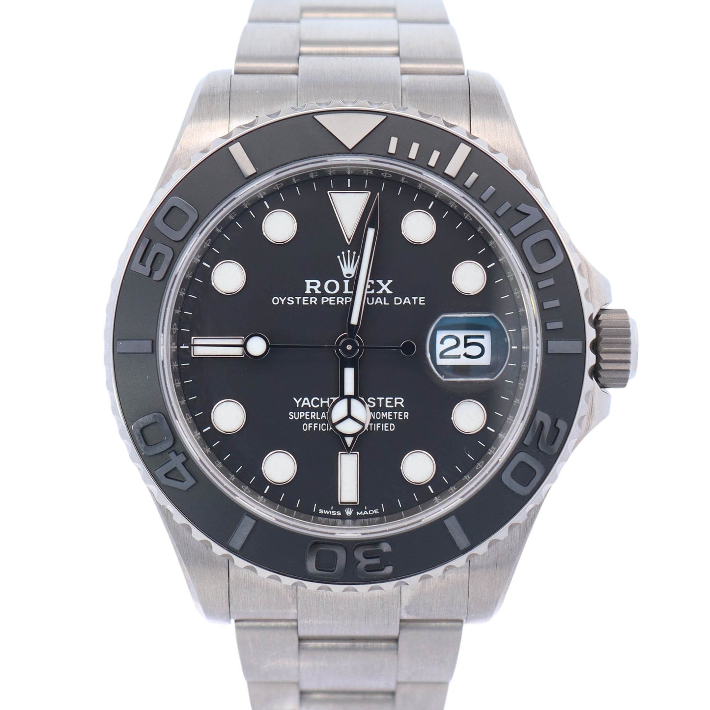 Rolex Yacht-Master 42mm Black Dial Watch Ref# 226627