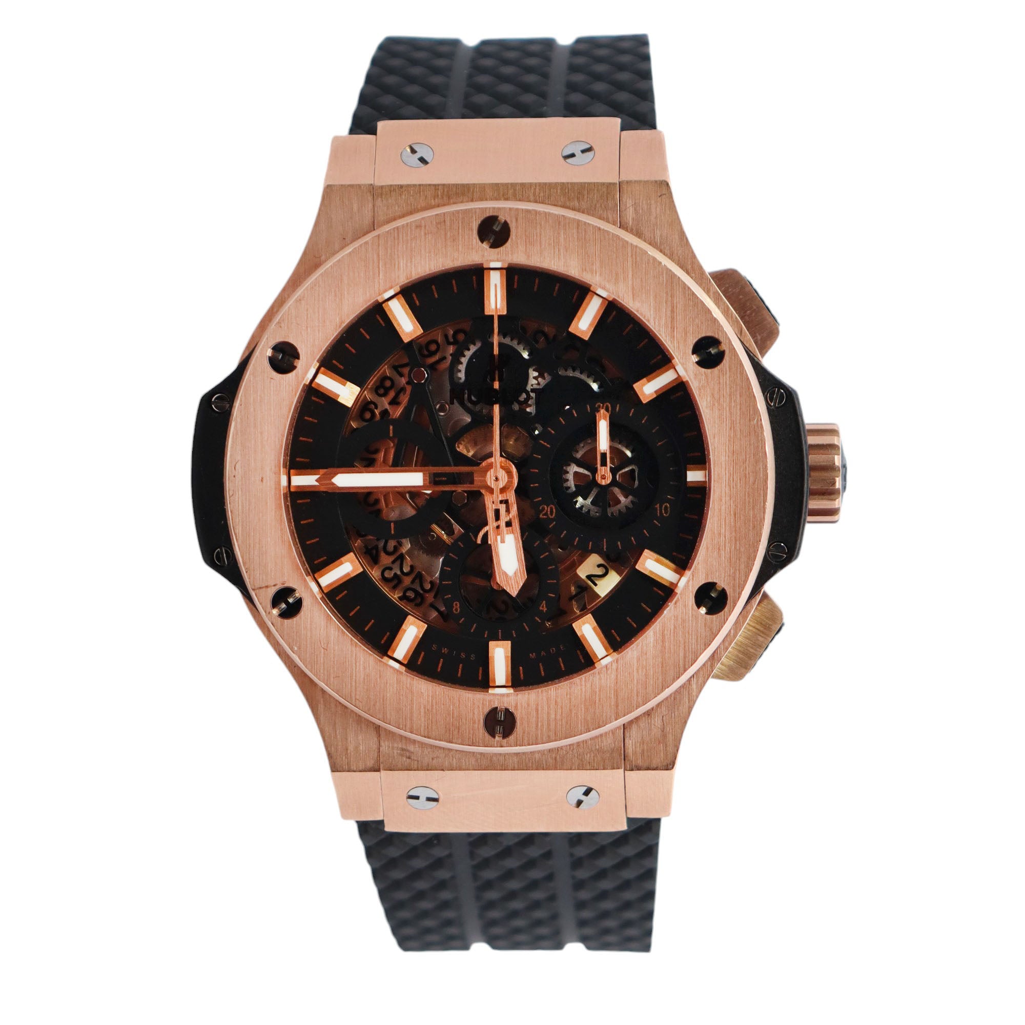 Hublot Big Bang 44mm Openwork Dial Watch Ref# 311.PX.1180.GR - Happy Jewelers Fine Jewelry Lifetime Warranty