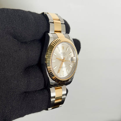 Rolex Datejust 41mm Ivory Dial Watch Ref# 116333
