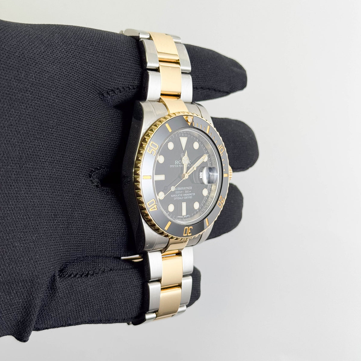 Rolex Submariner 40mm Black Dial Watch Ref# 116613LN