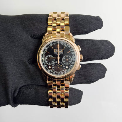 Patek Philippe Perpetual Calendar 41mm Black Dial Watch Ref# 5270/1R-001