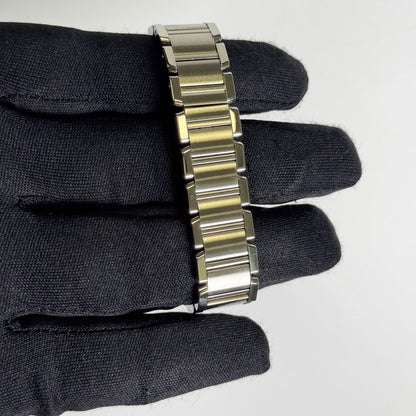 Cartier Tank Francaise Stainless Steel 20mm MOP Dial Watch Ref# W51028Q3 - Happy Jewelers Fine Jewelry Lifetime Warranty