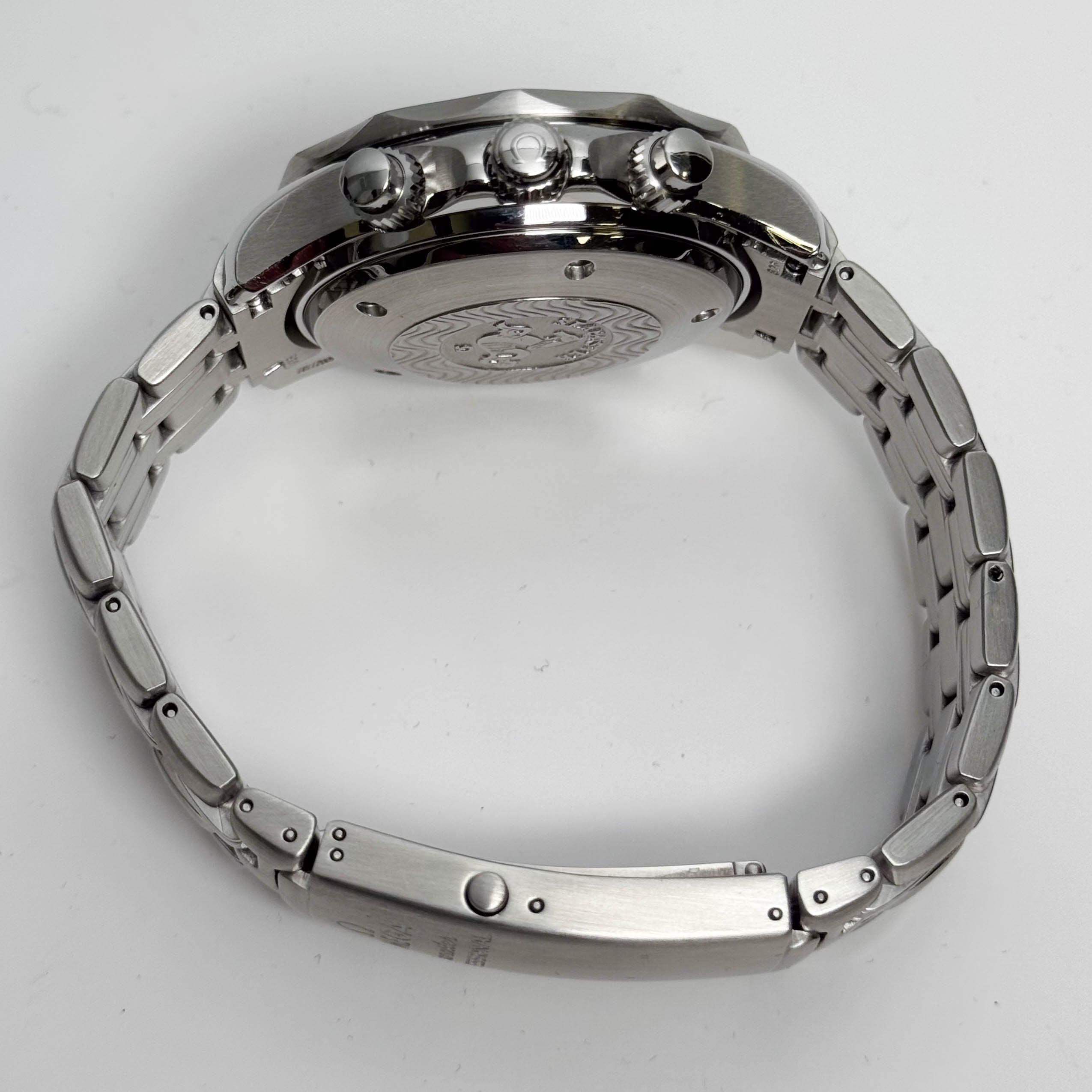 Omega Seamaster 41.5mm Blue Dial Watch Ref# 2598.80.00 - Happy Jewelers Fine Jewelry Lifetime Warranty