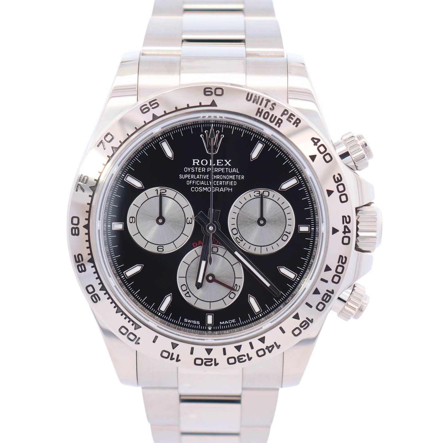 Rolex Daytona 40mm Black Dial Watch Ref# 126509