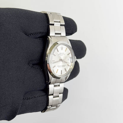 Rolex Oyster Perpetual 34mm Silver Dial Watch Ref# 1500