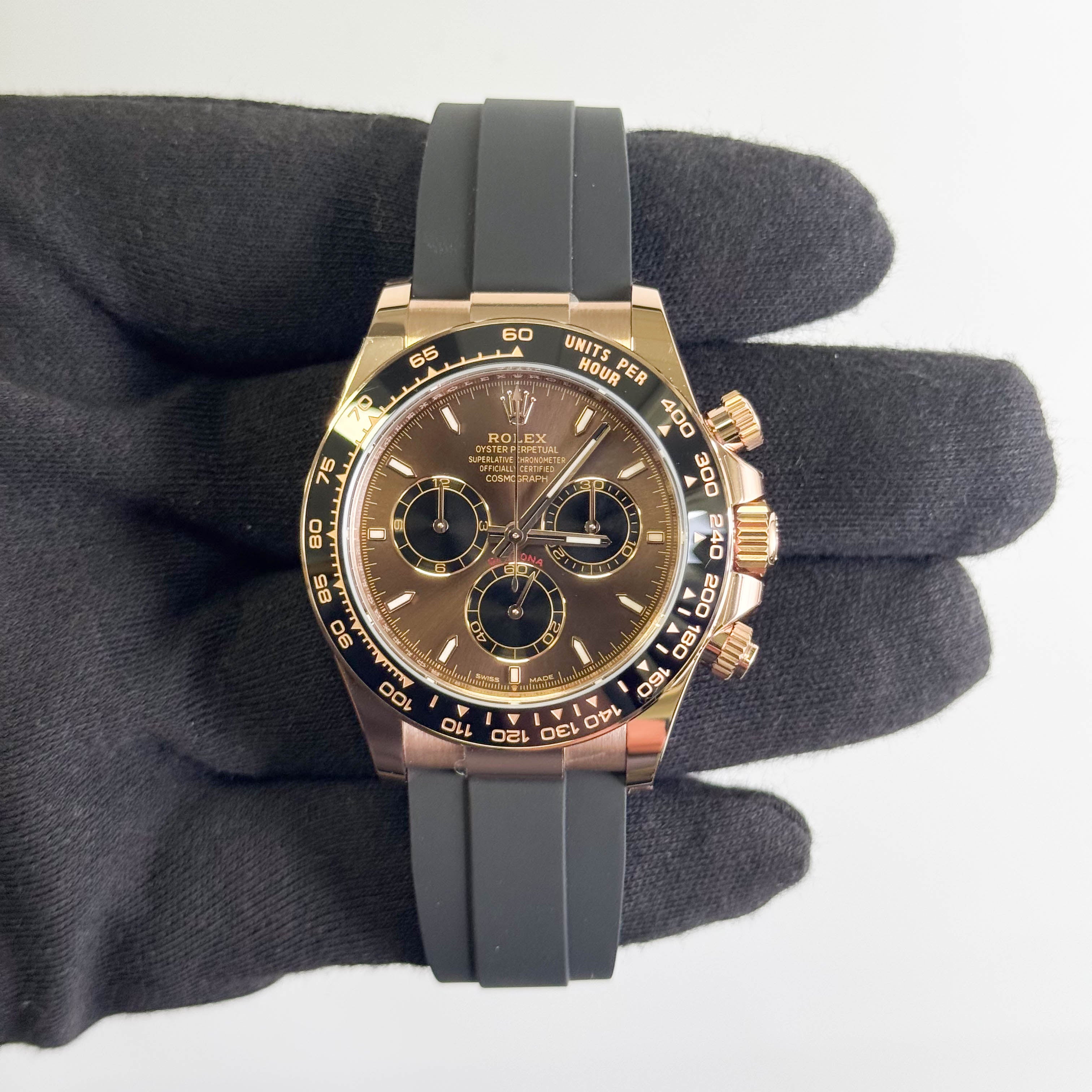 Rolex Daytona 40mm Chocolate Dial Watch Ref# 126515LN