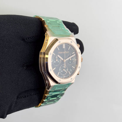 Audemars Piguet Royal Oak Chronograph 41mm Green Dial Watch Ref# 26240OR.OO.1320OR.08