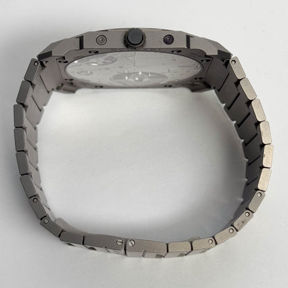 Bvlgari Octo Finissimo 40mm Grey Perpetual Calendar Dial Watch Ref: 103200