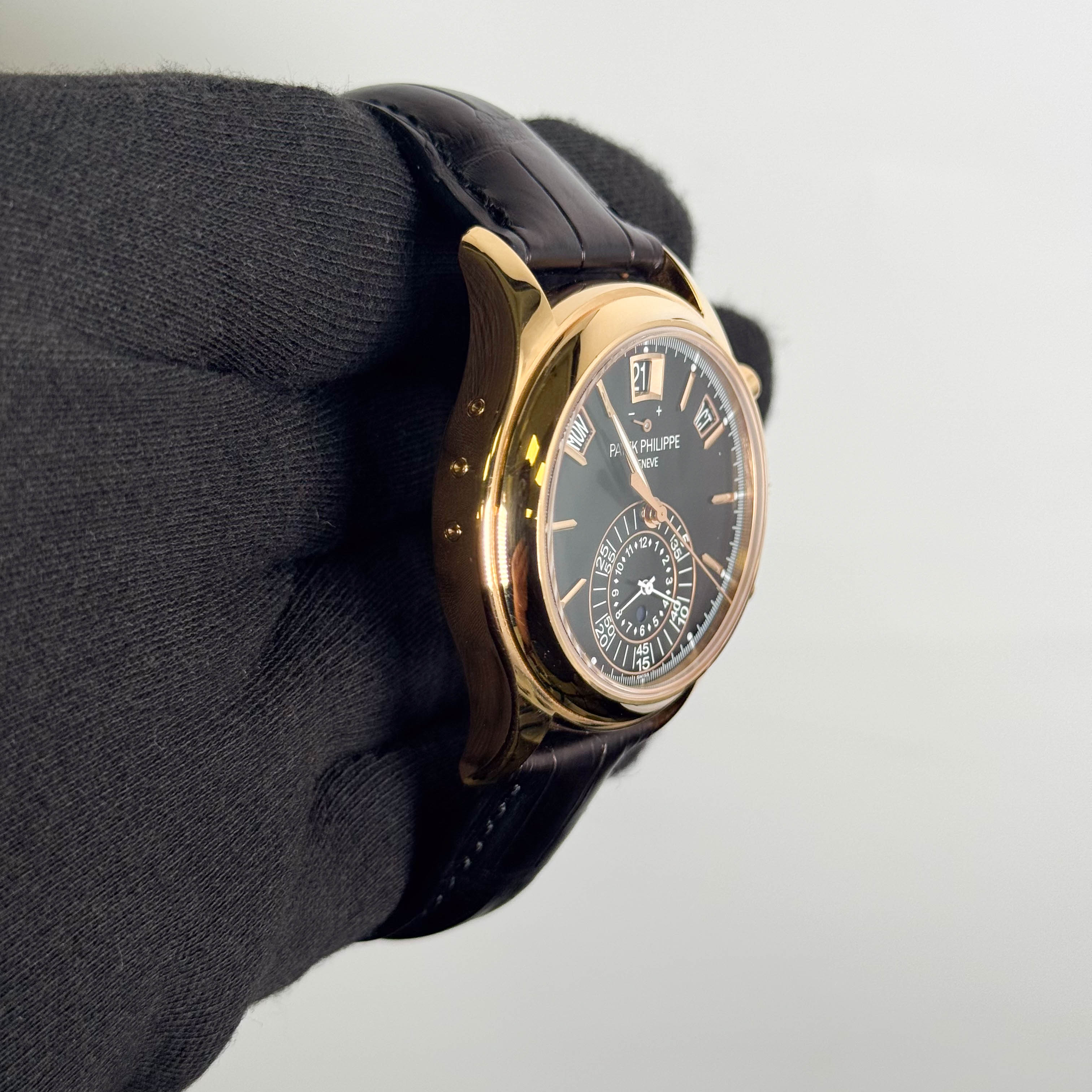 Patek Philippe Annual Calendar Black Dial Watch Ref: 2505R-010