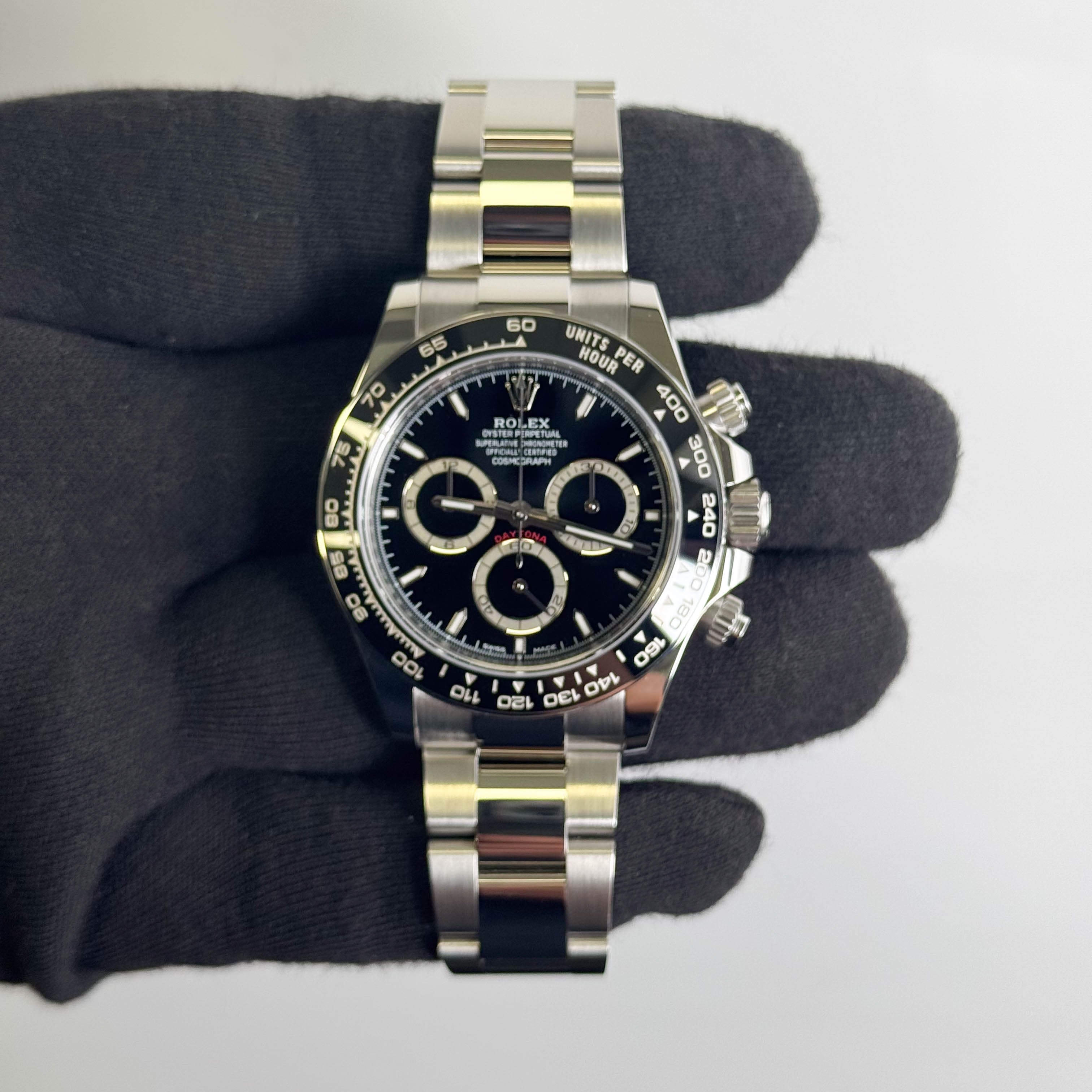 Rolex Daytona 40mm Black Dial Watch Ref# 126500LN