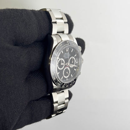 Rolex Daytona 40mm Black Dial Watch Ref# 126500LN