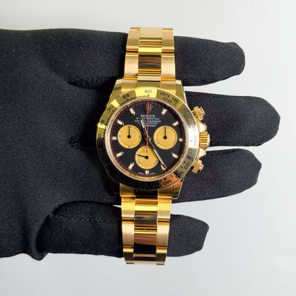 Rolex Daytona 40mm Black Dial Watch Ref# 116508