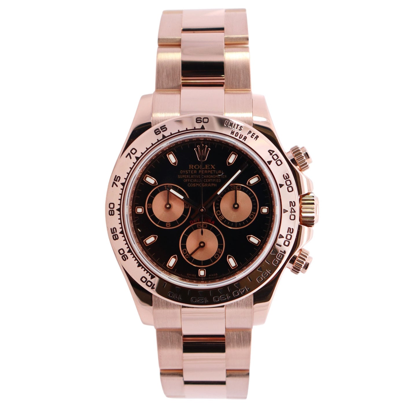 Rolex Daytona 40mm Black Dial Watch Ref# 116505