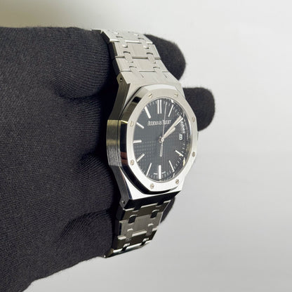 Audemars Piguet Royal Oak 41mm Black Dial Watch Ref# 15510ST.OO.1320ST.02