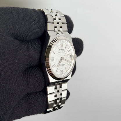Rolex Land-Dweller 40mm White Dial Watch Ref # 127334