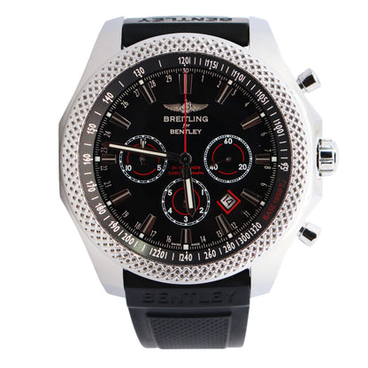 Breitling Bentley 49mm Black Dial Watch Ref# A25368 - Happy Jewelers Fine Jewelry Lifetime Warranty