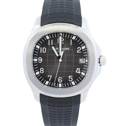 Patek Philippe Aquanuat 40mm Grey Dial Watch Ref# 5167A-001 - Happy Jewelers Fine Jewelry Lifetime Warranty
