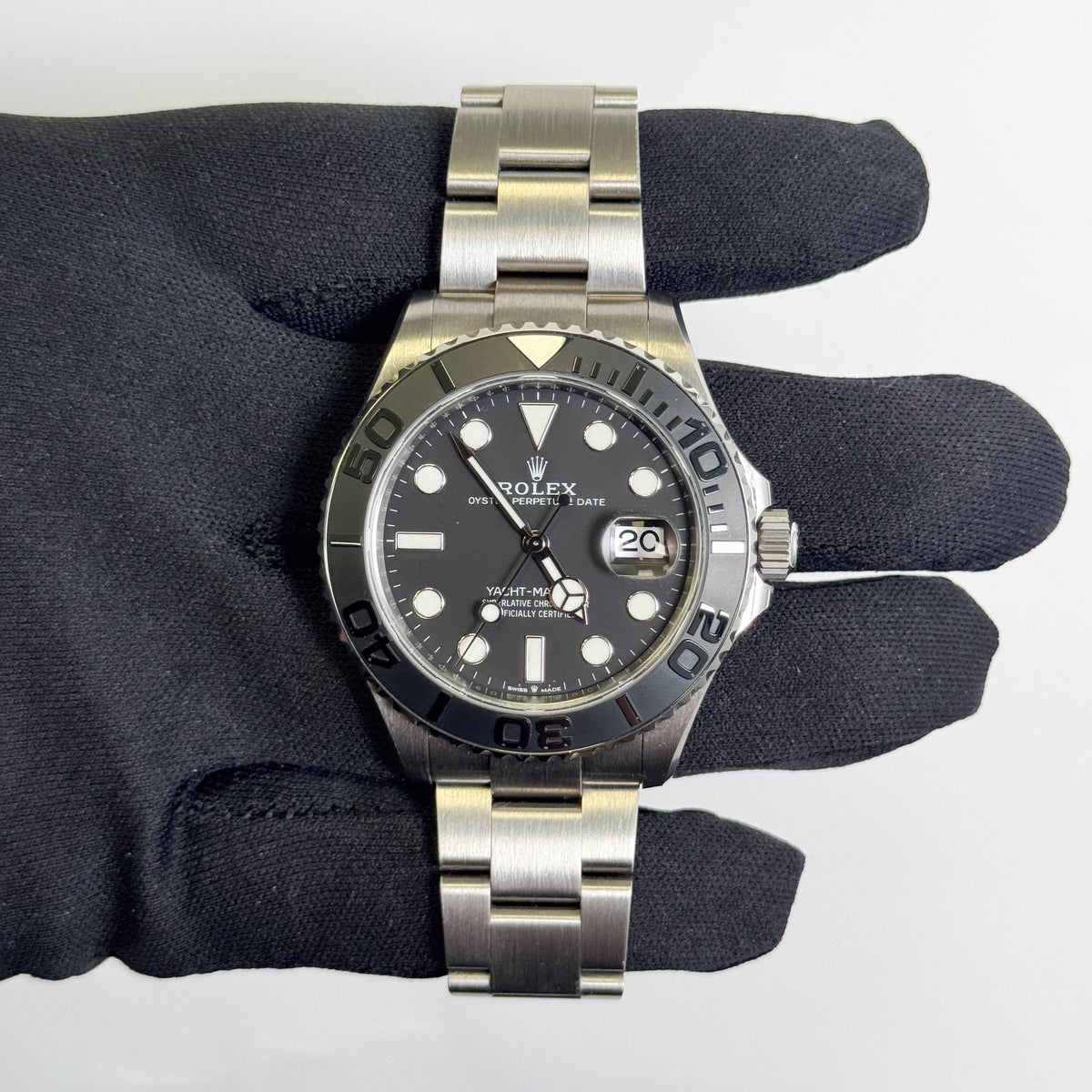 Rolex Yacht-Master 42mm Black Dial Watch Ref# 226627