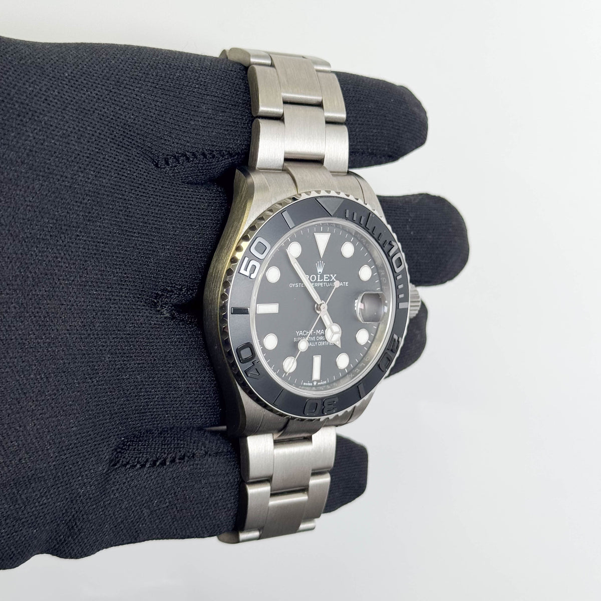 Rolex Yacht-Master 42mm Black Dial Watch Ref# 226627