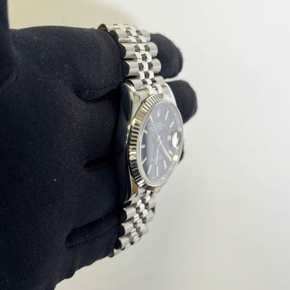 Rolex Datejust 36mm Blue Dial Watch Ref# 126234 - Happy Jewelers Fine Jewelry Lifetime Warranty