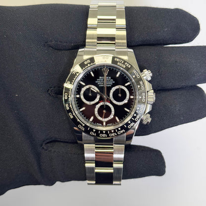 Rolex Daytona 40mm Black Dial Watch Ref# 126500LN - Happy Jewelers Fine Jewelry Lifetime Warranty