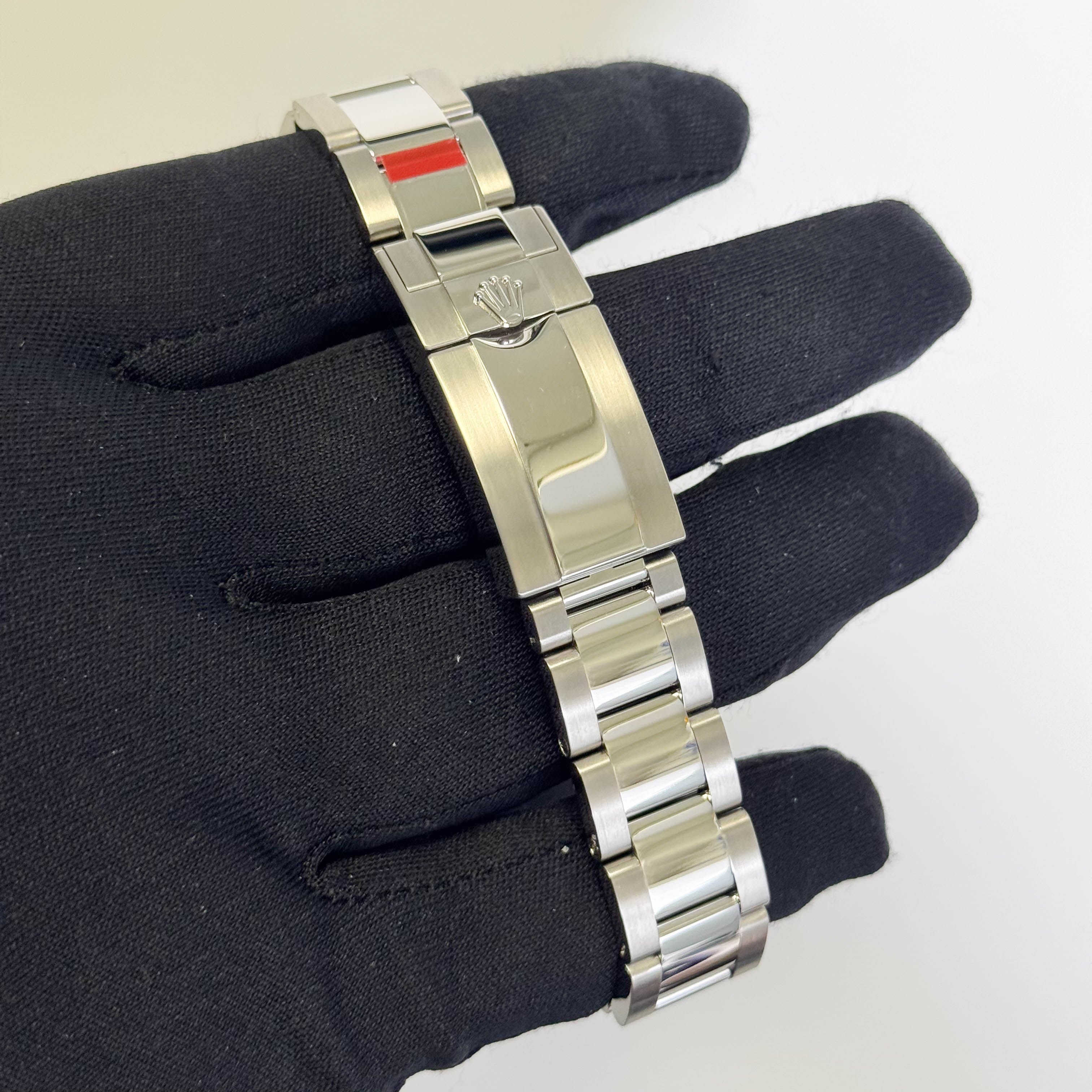 Rolex GMT-Master II 40mm Black Dot Dial Watch Ref# 126710BLNR