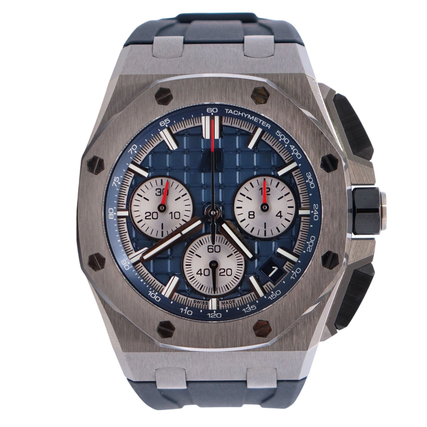 Audemars Piguet Royal Oak 43mm Black Dial Watch Ref# 26420TI.OO.A027CA.01