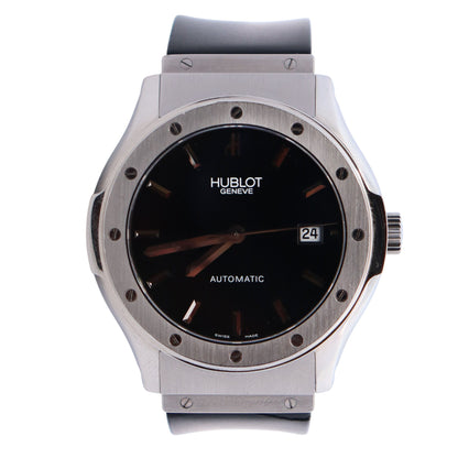 Hublot Big Bang 41mm Black Dial Watch Ref# 1915.NE10.1 - Happy Jewelers Fine Jewelry Lifetime Warranty