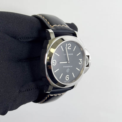 Panerai Luminor 44mm Black Dial Watch Ref# PAM0000