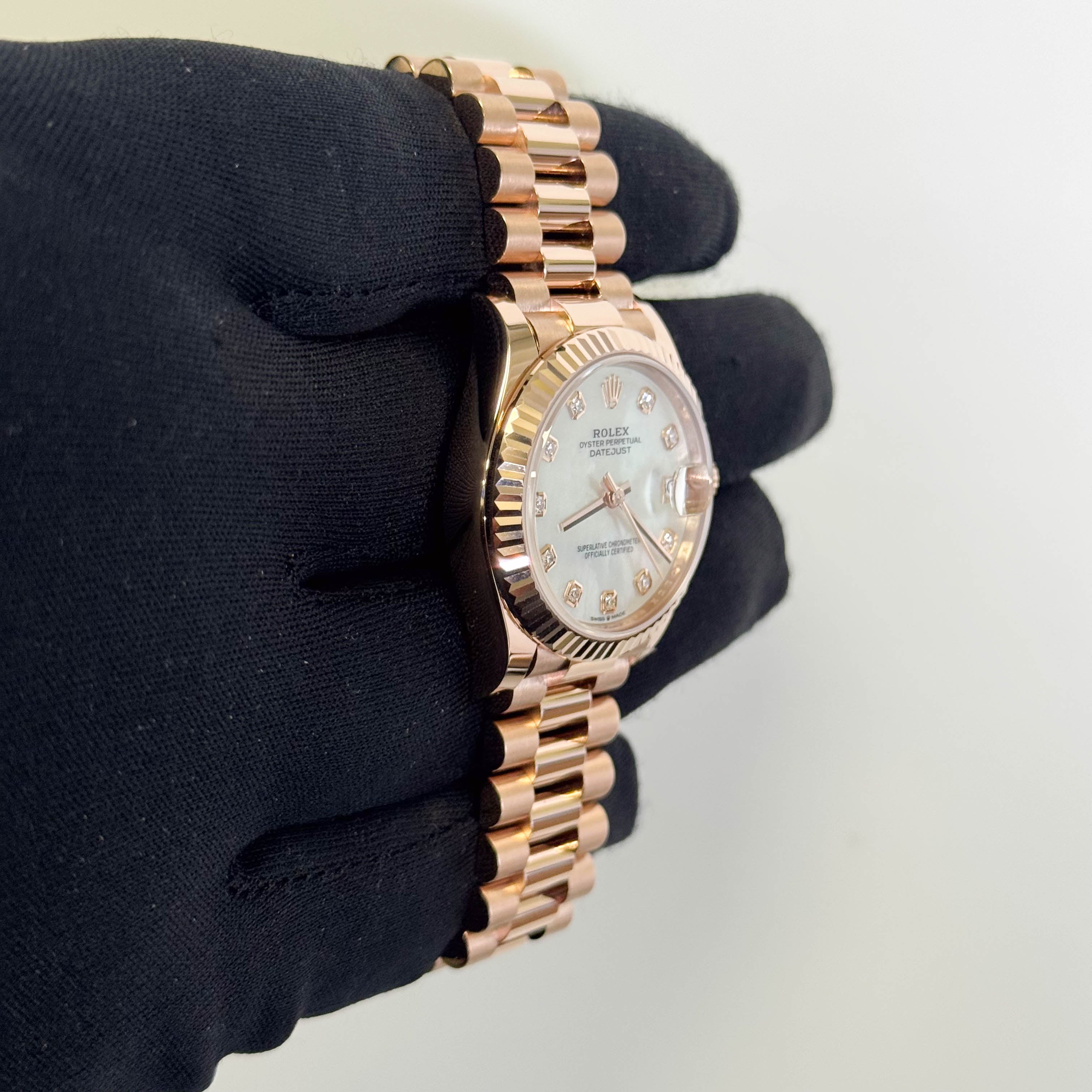 Rolex Datejust 31mm MOP Dial Watch Ref# 278275 – Happy Jewelers