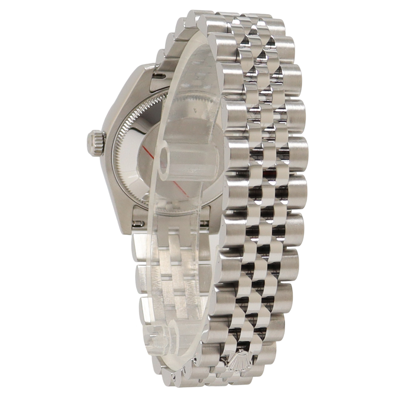 Rolex Datejust Stainless Steel 31mm Black Roman Dial Watch Reference# 178274 - Happy Jewelers Fine Jewelry Lifetime Warranty