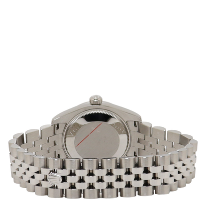 Rolex Datejust Stainless Steel 31mm Black Roman Dial Watch Reference# 178274 - Happy Jewelers Fine Jewelry Lifetime Warranty