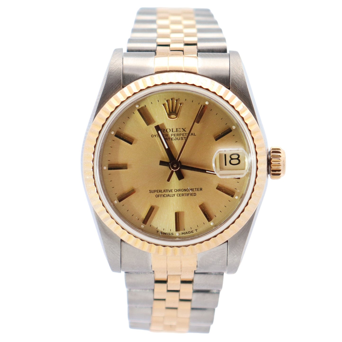 Rolex Datejust 31mm Champagne Dial Ref# 68273