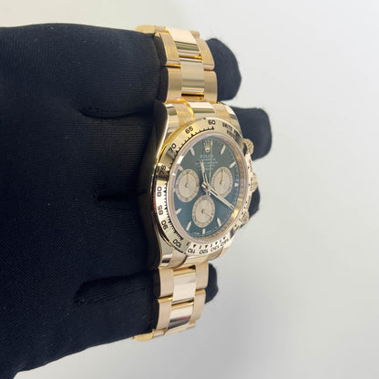 Rolex Daytona 40mm Green Dial Watch Ref# 126508 - Happy Jewelers Fine Jewelry Lifetime Warranty