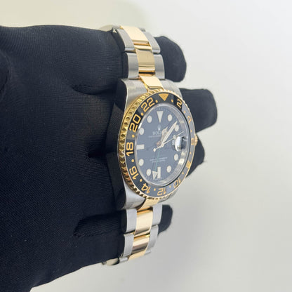 Rolex GMT-Master II 40mm Black Dial Watch Ref# 116713LN - Happy Jewelers Fine Jewelry Lifetime Warranty