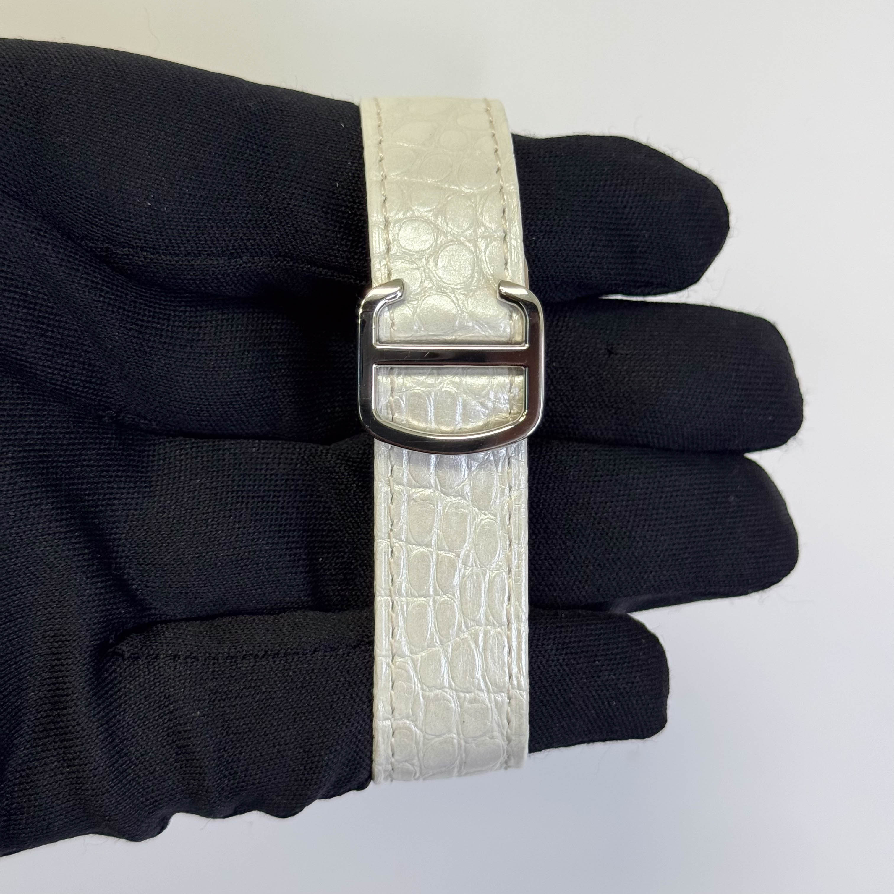 Cartier Tank Solo 24mm Silver Dial Watch Ref# W1019555