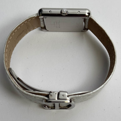 Cartier Tank Solo 24mm Silver Dial Watch Ref# W1019555