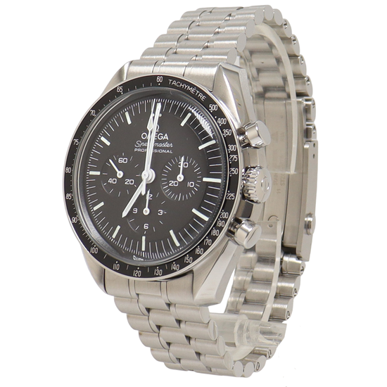 Load image into Gallery viewer, Omega Speedmaster Stainless Steel 42mm Black Chronograph Dial Watch Reference# 310.30.42.50.01.001 - Happy Jewelers Fine Jewelry Lifetime Warranty
