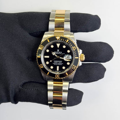 Rolex Submariner 41mm Black Dial Watch Ref# 126613LN