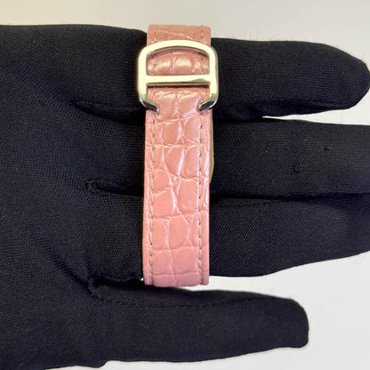 Cartier Tank 31mm Pink Dial Watch Ref# W5200000 - Happy Jewelers Fine Jewelry Lifetime Warranty