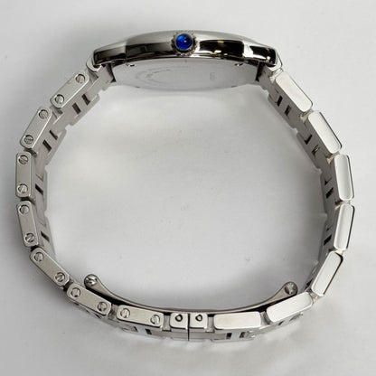 Cartier Ronde Solo 29mm Silver Roman Dial Watch Ref# W670100