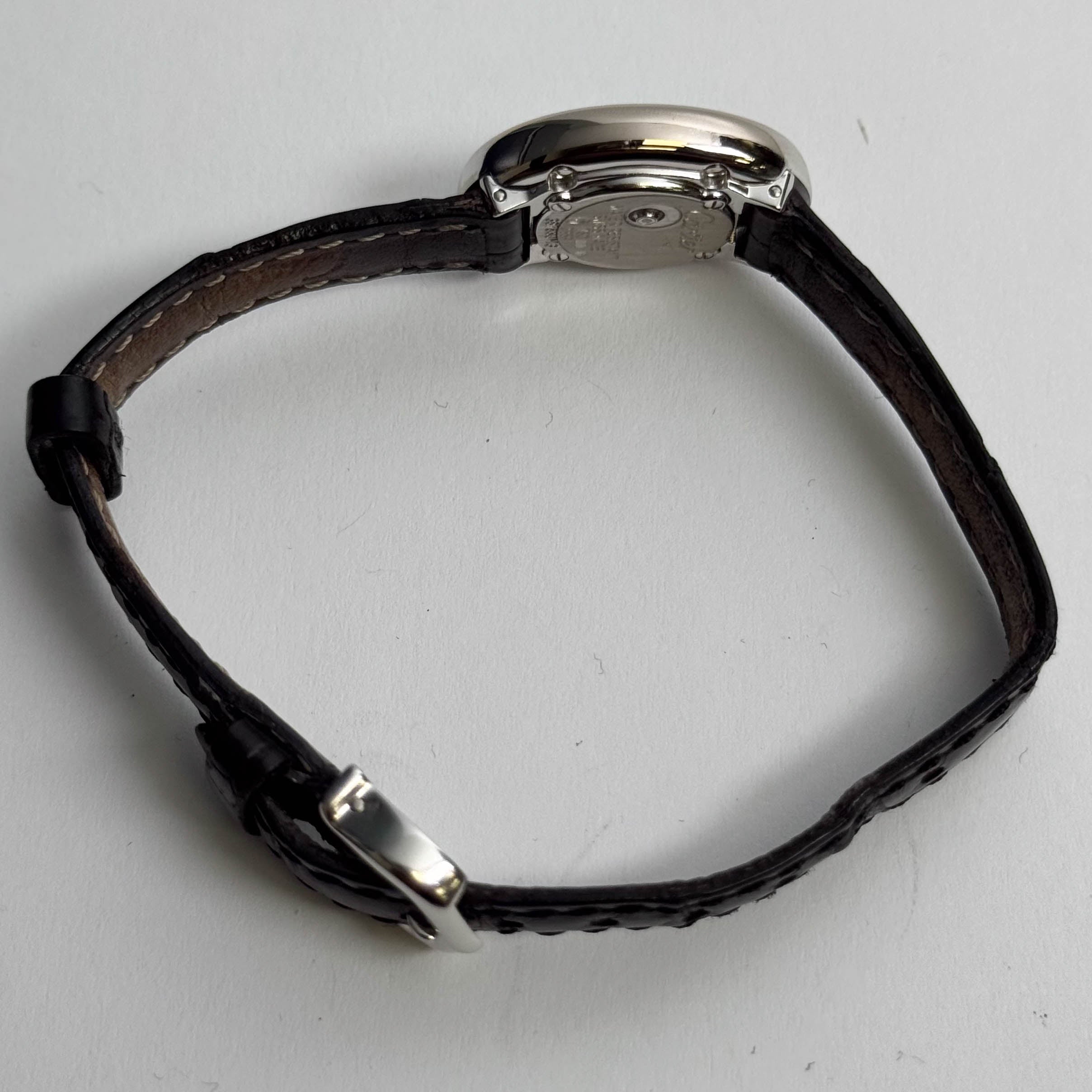 Cartier Baignoire 18mm White Dial Watch Ref# W1518956