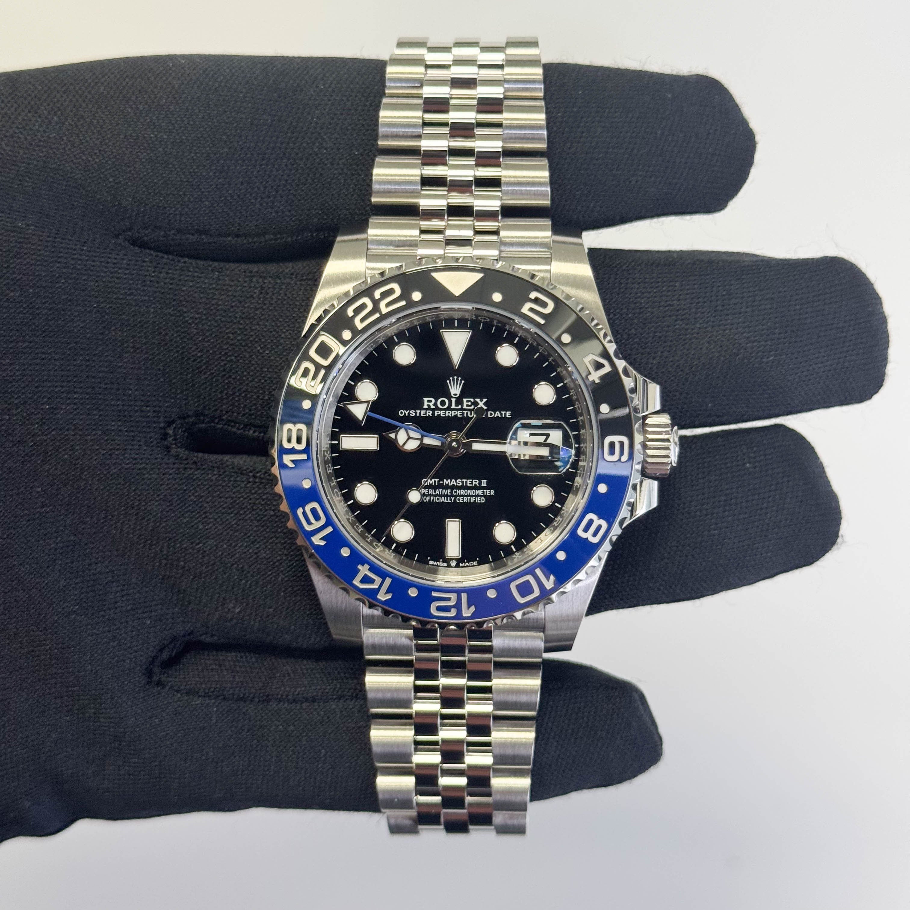 Rolex GMT Master II 40mm Black Dial Watch Ref# 126710BLNR - Happy Jewelers Fine Jewelry Lifetime Warranty