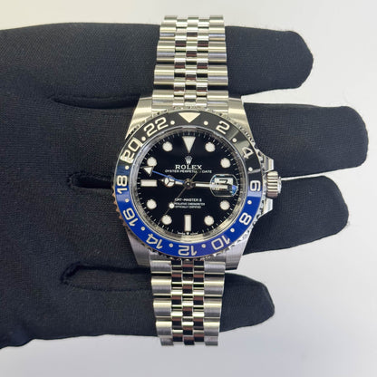 Rolex GMT Master II 40mm Black Dial Watch Ref# 126710BLNR - Happy Jewelers Fine Jewelry Lifetime Warranty