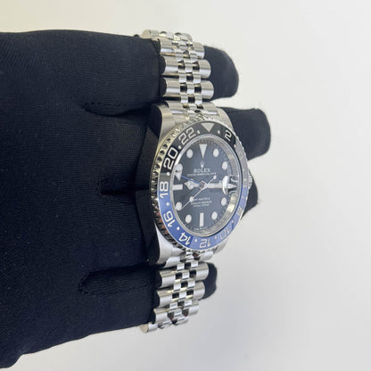 Rolex GMT Master II 40mm Black Dial Watch Ref# 126710BLNR - Happy Jewelers Fine Jewelry Lifetime Warranty