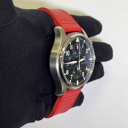 IWC Pilots 43mm Black Dial Watch Ref# IW377709