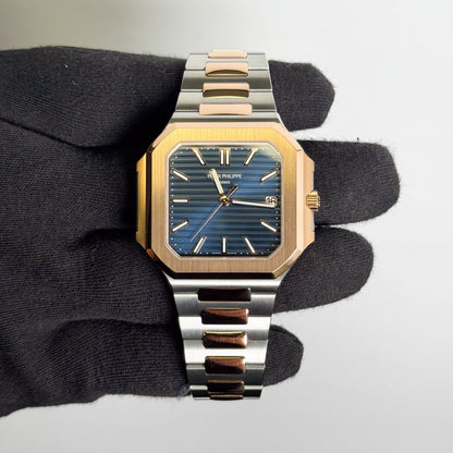 Patek Philippe Cubitis 45mm Blue Dial Watch Ref# 5821/1AR-001