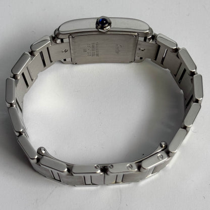 Cartier Tank 25mm White Dial Watch Ref# W51011Q3